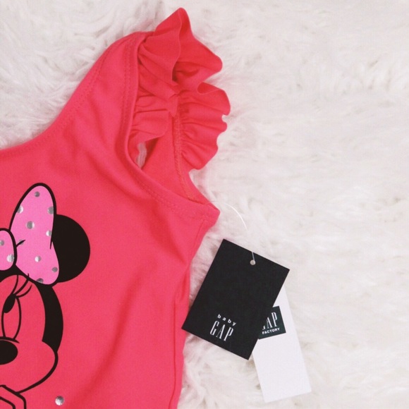 🎈SOLD🎈 🎉HP Pick🎉Gap Disney Minnie Mouse Swimsu - Picture 4 of 8